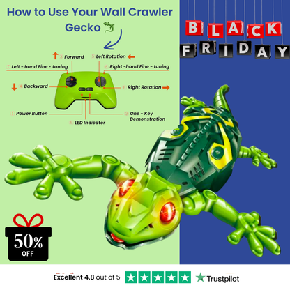 Wall Crawler Gecko
